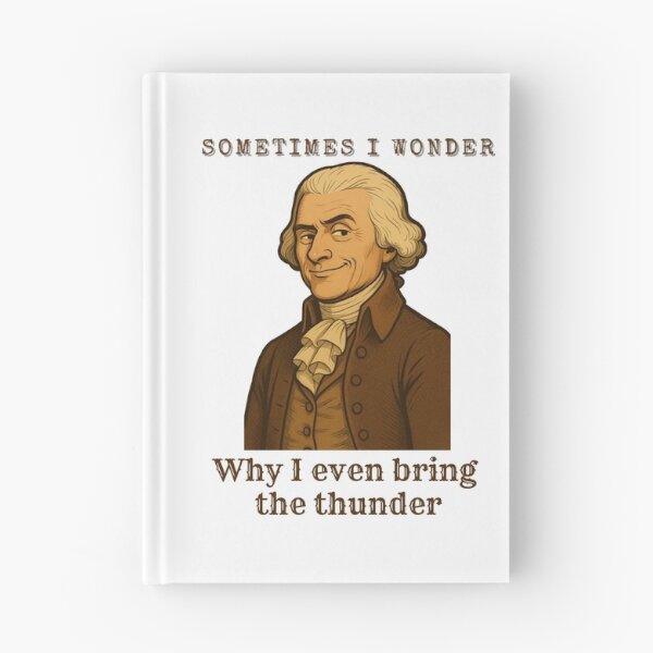 Item preview, Thomas Jefferson - sometimes I wonder why i even bring the thunder designed and sold by Rick and Jess.