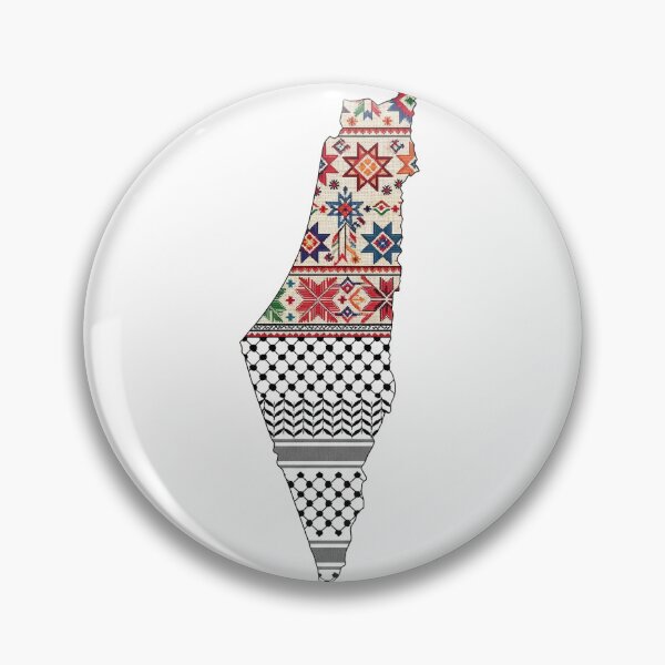 Item preview, Map of Palestine - Tatreez & Keffiyeh Heritage Design designed and sold by spectomine.