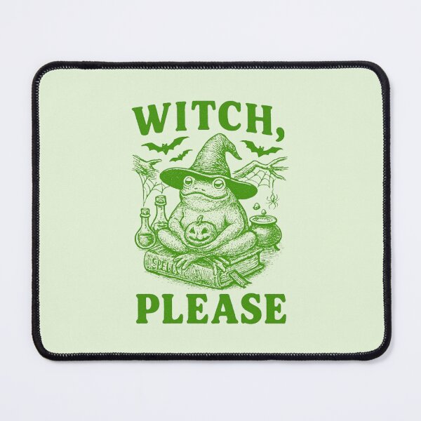 Item preview, A funny witch frog Halloween designed and sold by halazidan.