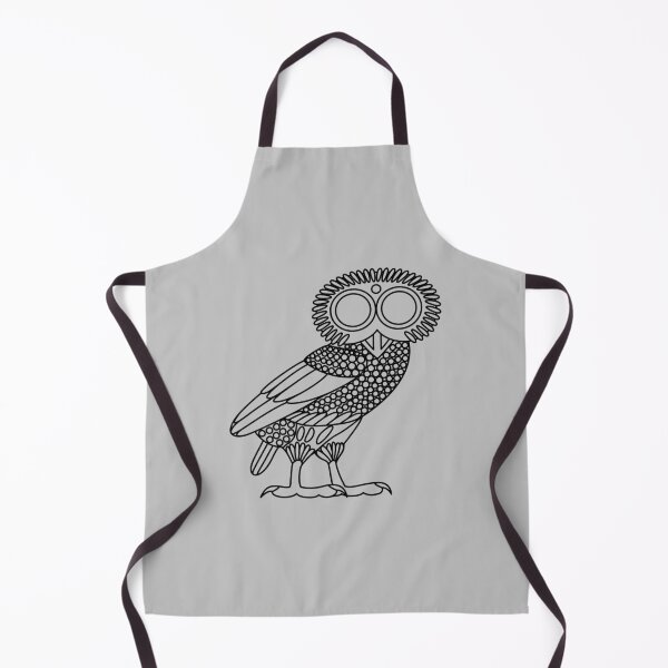 Item preview, Owl of Athena [Black Outline (owl only)] designed and sold by jorellaf.