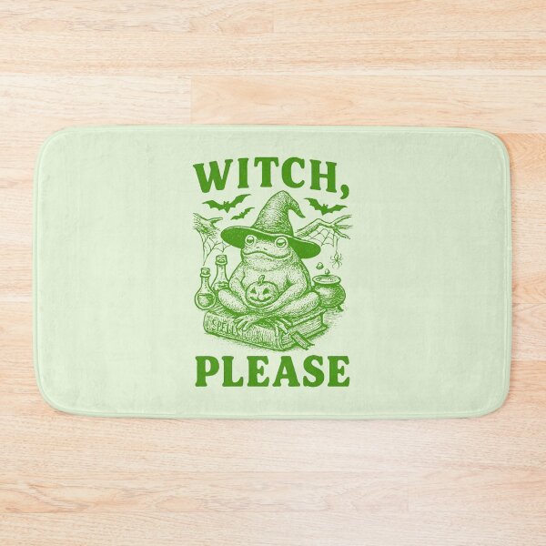 Item preview,  A funny witch frog Halloween designed and sold by halazidan.