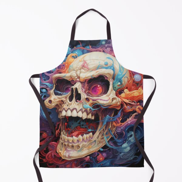Item preview, Psychedelic Skull Explosion Chaos designed and sold by Daagath.