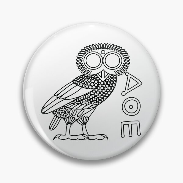 Item preview, Owl of Athena [White + Ethnicon] designed and sold by jorellaf.