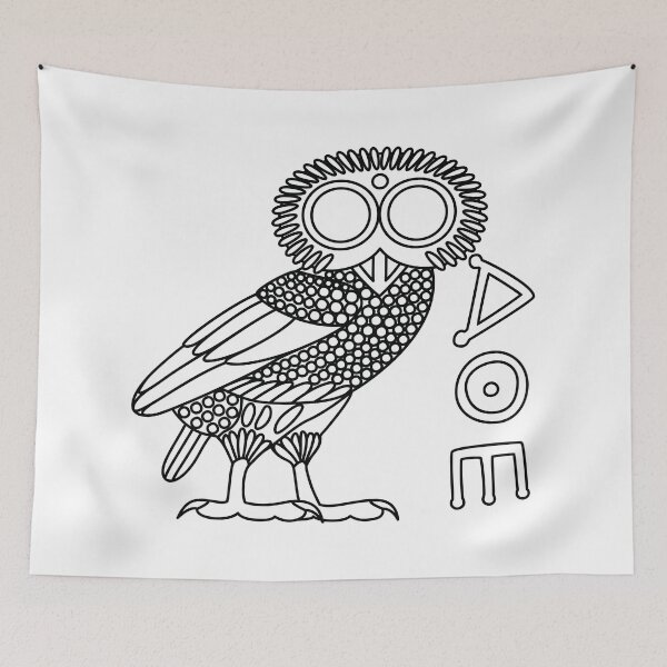 Item preview, Owl of Athena [White + Ethnicon] designed and sold by jorellaf.