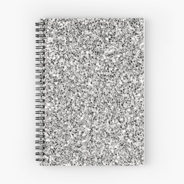 Item preview, Silver Glitter Texture – Sparkly Glam Metallic Design designed and sold by Dragonfly-10.