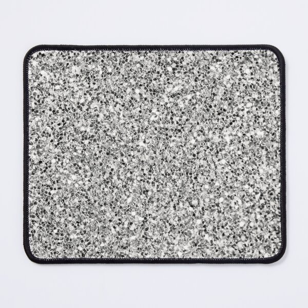 Item preview, Silver Glitter Texture – Sparkly Glam Metallic Design designed and sold by Dragonfly-10.