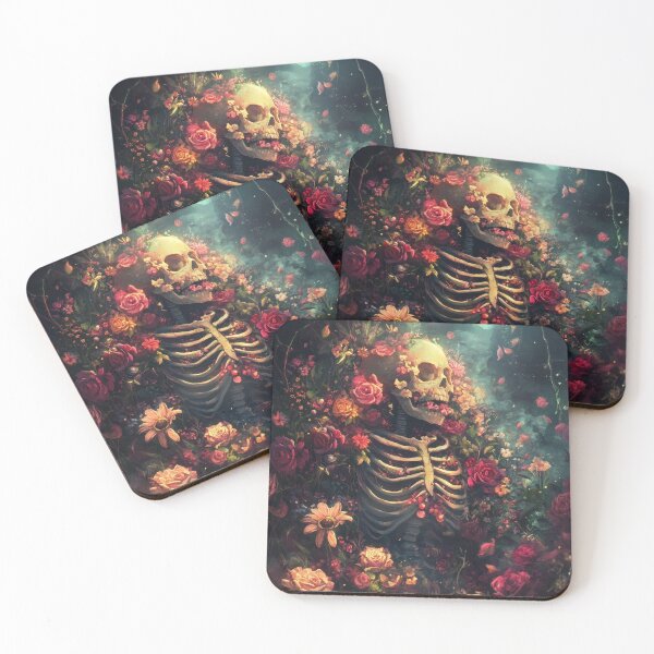 Item preview, Floral Skeleton Rebirth Dream designed and sold by Daagath.