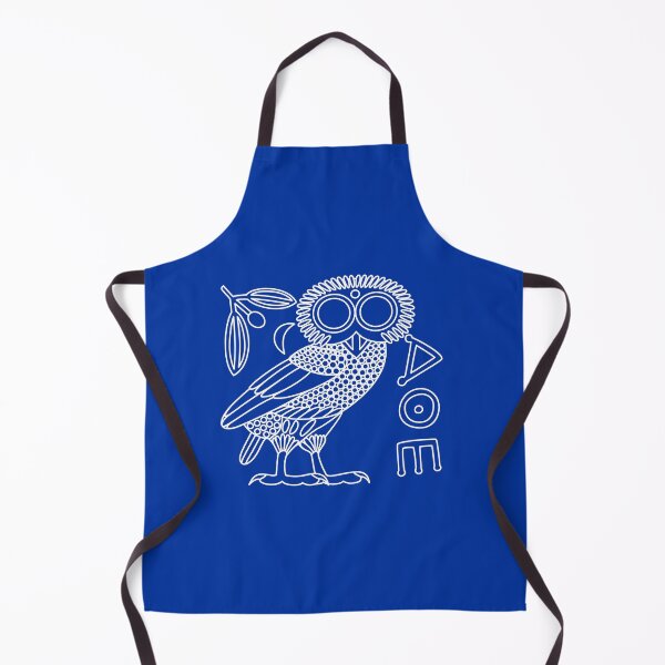 Item preview, Owl of Athena [White Outline on Blue + All] designed and sold by jorellaf.