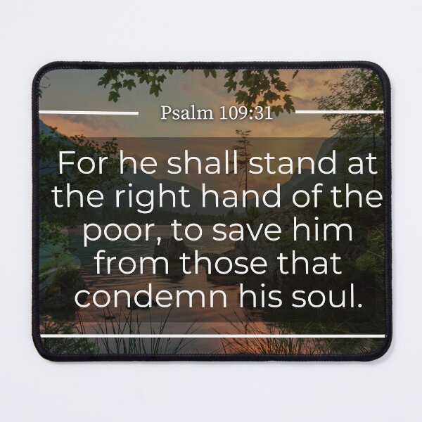 Item preview, Psalms 109:31 	 designed and sold by Undonemadenew.