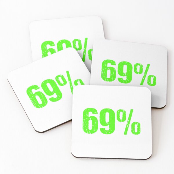 Item preview, 69% in Green Grunge Typography designed and sold by Memes N Lore .