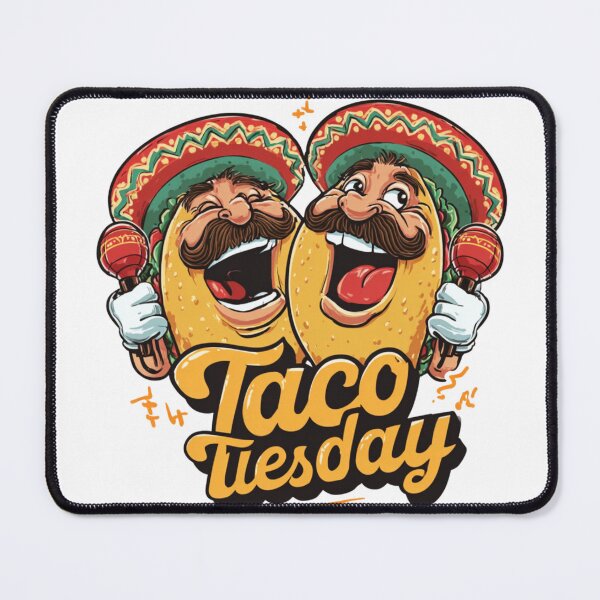 Item preview, Taco Tuesday Funny Mexico designed and sold by Valor Vibes Clothing Co..