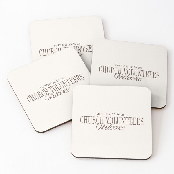 Item preview, Minimalist design for church volunteers designed and sold by kaartistore.