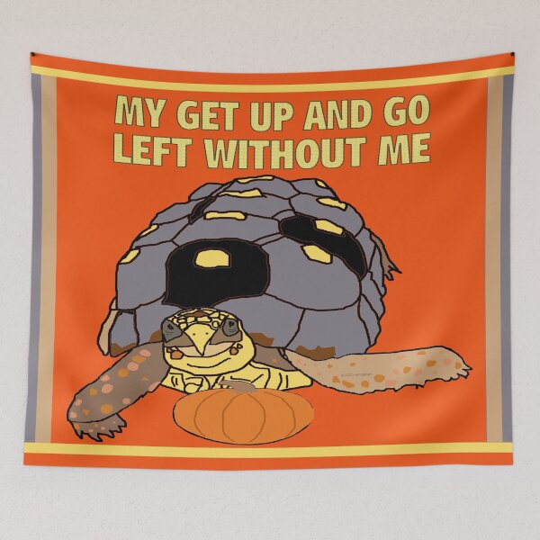 Item preview, Tortoise's Get Up and Go Left designed and sold by kristalcurt.
