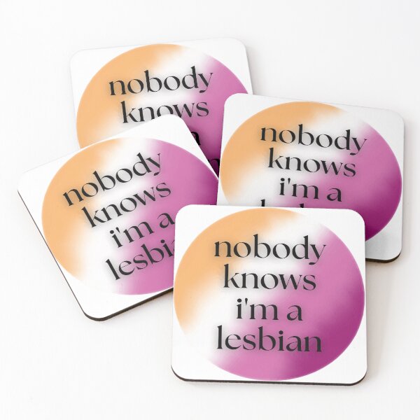Item preview, Nobody Knows Im A Lesbian designed and sold by ptrcj.