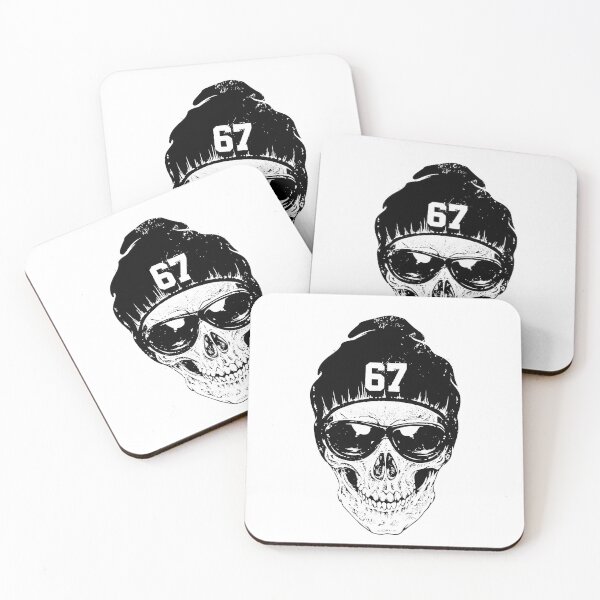 Item preview, 67 Skeleton Funny Six Seven Gen Alpha Halloween Meme designed and sold by ivotee.