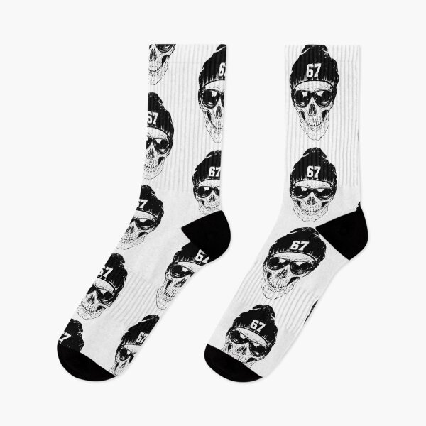 Item preview, 67 Skeleton Funny Six Seven Gen Alpha Halloween Meme designed and sold by ivotee.