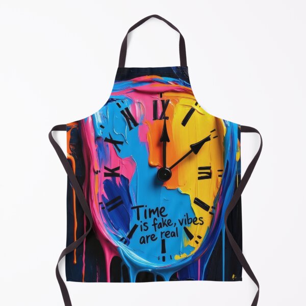 Item preview, Surreal Melting Clock — Oil Impasto designed and sold by Ombrya.