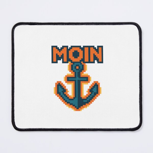 Item preview, MOIN Pixel Anchor – Maritime Pixel Art Design designed and sold by Fies-und-Fein.