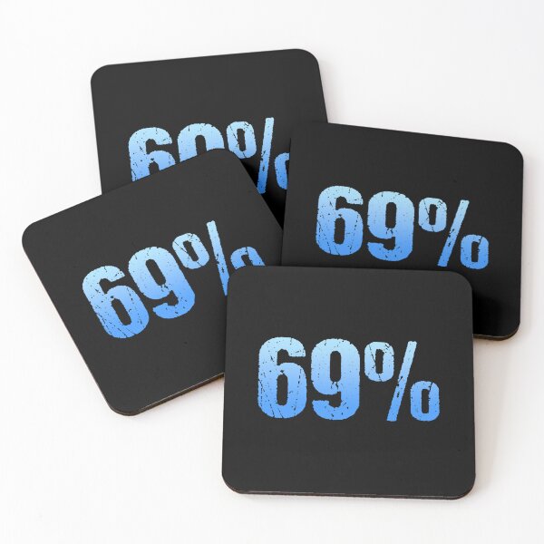 Item preview, 69% in Blue Grunge Typography designed and sold by Memes N Lore .