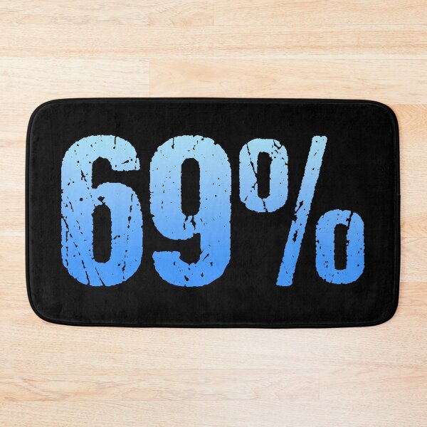 Item preview, 69% in Blue Grunge Typography designed and sold by Memes N Lore .