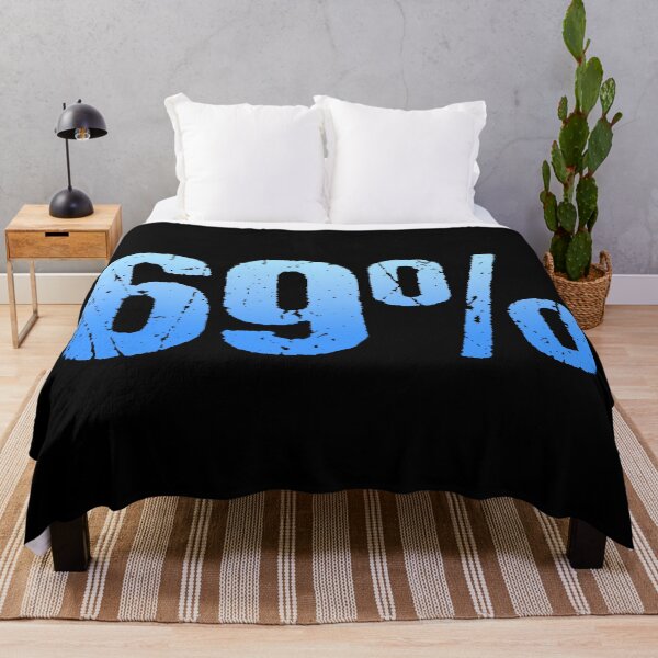 Item preview, 69% in Blue Grunge Typography designed and sold by Memes N Lore .