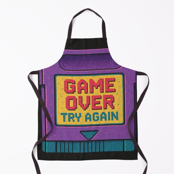 Item preview, Game Over, Try Again – Distressed Pixel Cartridge designed and sold by ShadowScales Art.