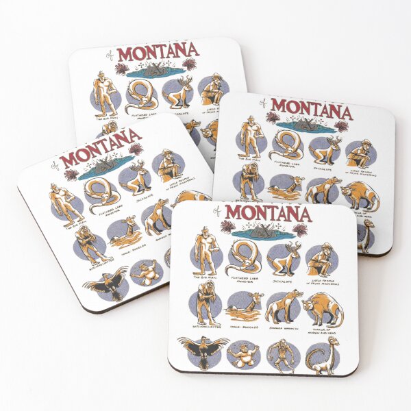 Item preview, Terrifying Myths of Montana designed and sold by PatronesKawai.