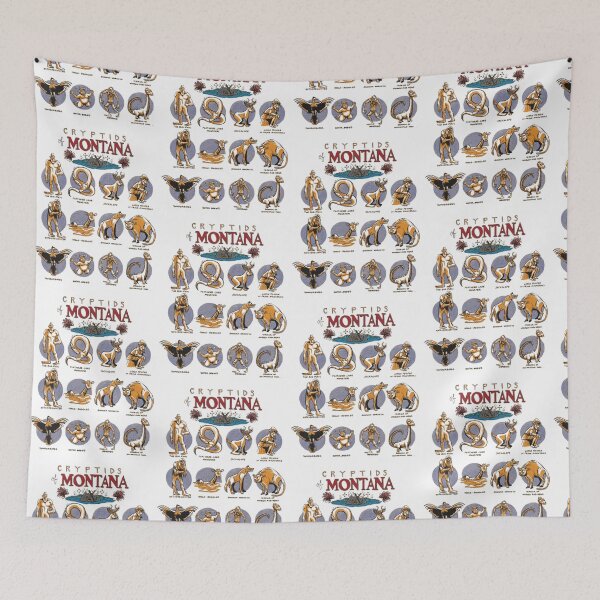 Item preview, Terrifying Myths of Montana designed and sold by PatronesKawai.