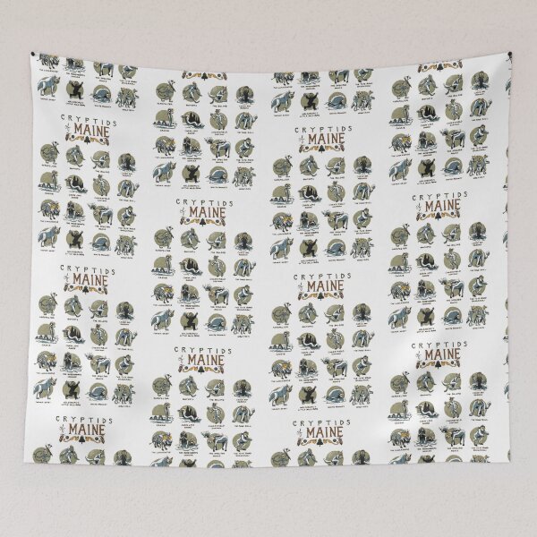 Item preview, Terrifying Myths of Maine designed and sold by PatronesKawai.