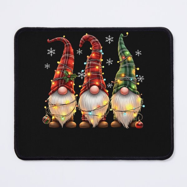 Item preview, Three Gnomes Men Women Buffalo Plaid Red Christmas designed and sold by clothesy7.