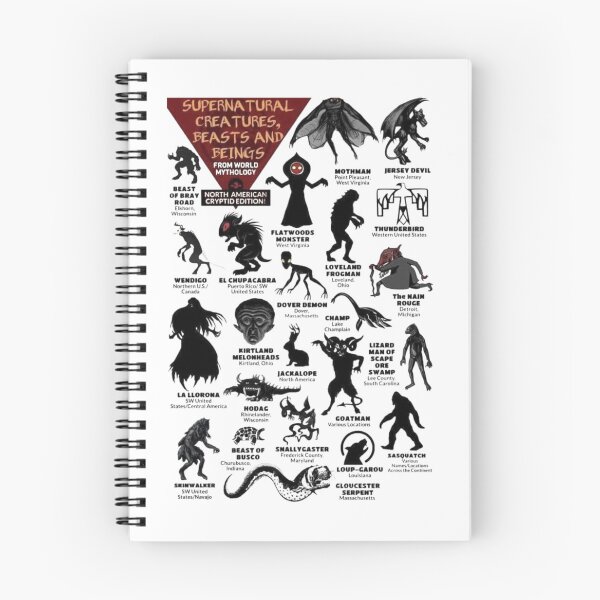 Item preview, Terrifying Myths of the World designed and sold by PatronesKawai.