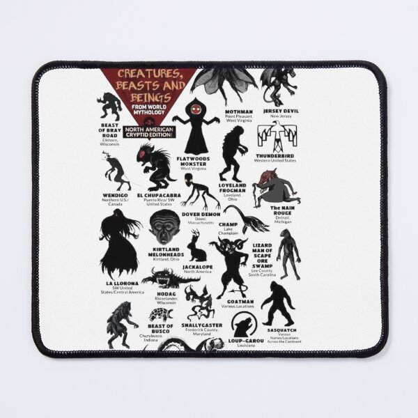 Item preview, Terrifying Myths of the World designed and sold by PatronesKawai.