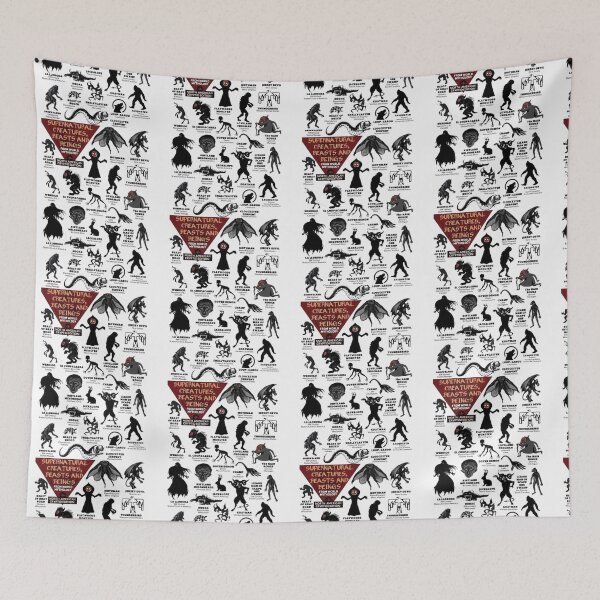 Item preview, Terrifying Myths of the World designed and sold by PatronesKawai.