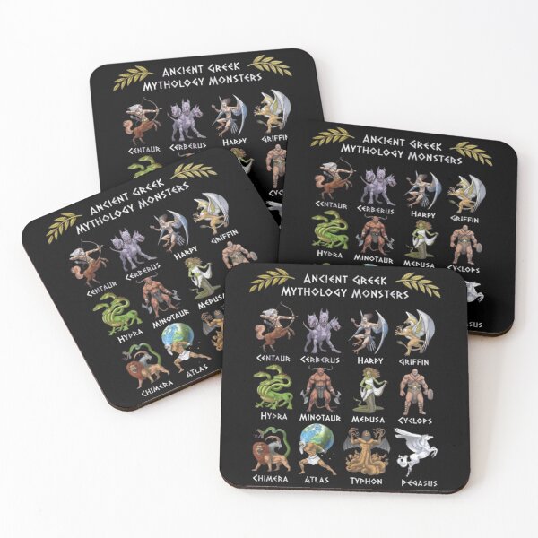 Item preview, Terrifying myths of Ancient Greece designed and sold by PatronesKawai.