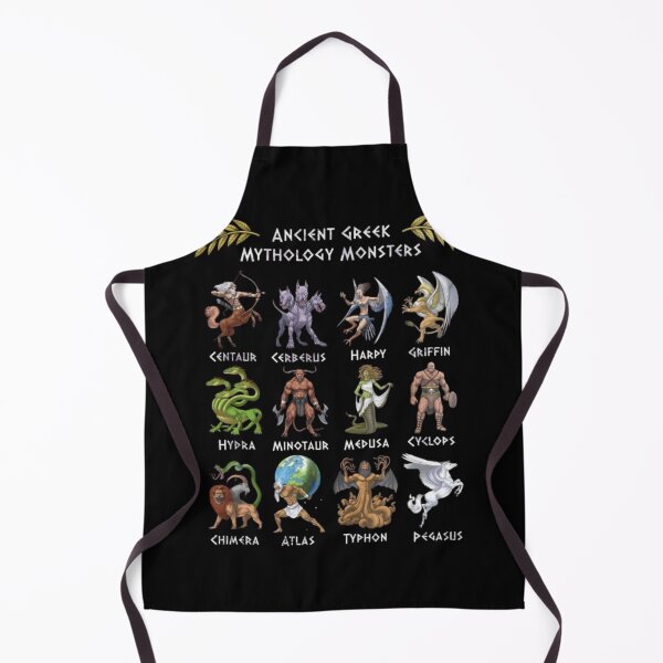 Item preview, Terrifying myths of Ancient Greece designed and sold by PatronesKawai.