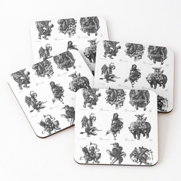 Item preview, Terrifying Jewish Myths designed and sold by PatronesKawai.
