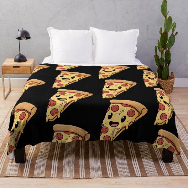 Item preview, Cute Pizza Slice with Face – Cartoon Illustration designed and sold by LuxeGraphix.