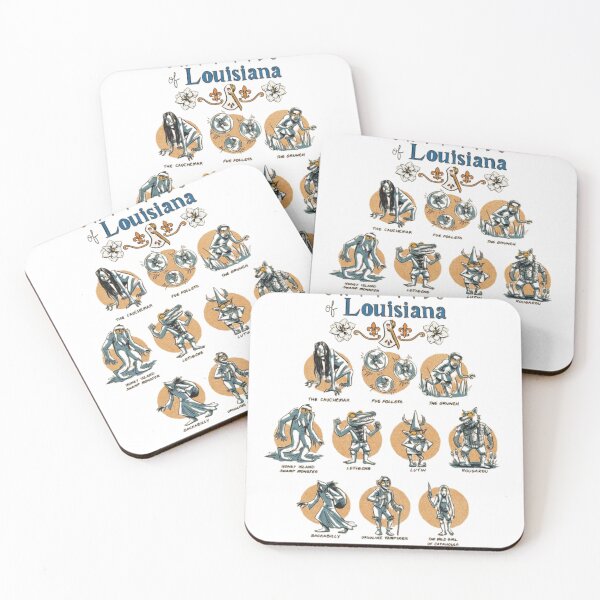 Item preview, Terrifying myths of Louisiana designed and sold by PatronesKawai.