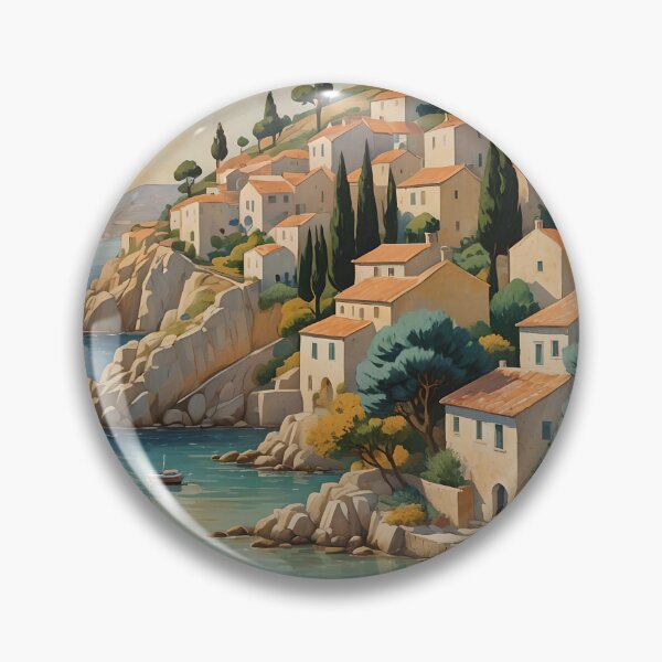 Item preview, Coastal Mediterranean Scenery Memories designed and sold by Ponted.