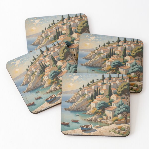 Item preview, Coastal Mediterranean Scenery Memories designed and sold by Ponted.