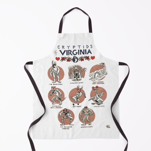 Item preview, Terrifying Myths of Virginia designed and sold by PatronesKawai.