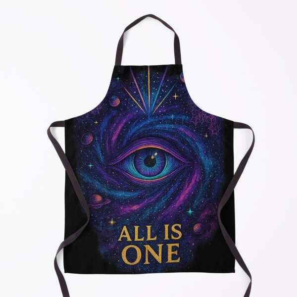 Item preview, All Is One Universal Mind Cosmic Artwork – Psychedelic Galaxy Eye, Sacred Geometry, Visionary Esoteric Mystical Spiritual Art for T-Shirts, Stickers and Posters designed and sold by magicstudiooo.