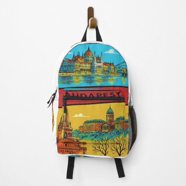 Item preview, Budapest Hungary Vintage Style Decal designed and sold by Decal Mania.