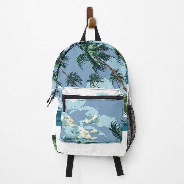 Item preview, Tropical Storm Waves and Palm Trees – Ocean Adventure Design designed and sold by DesignArtist.ia.