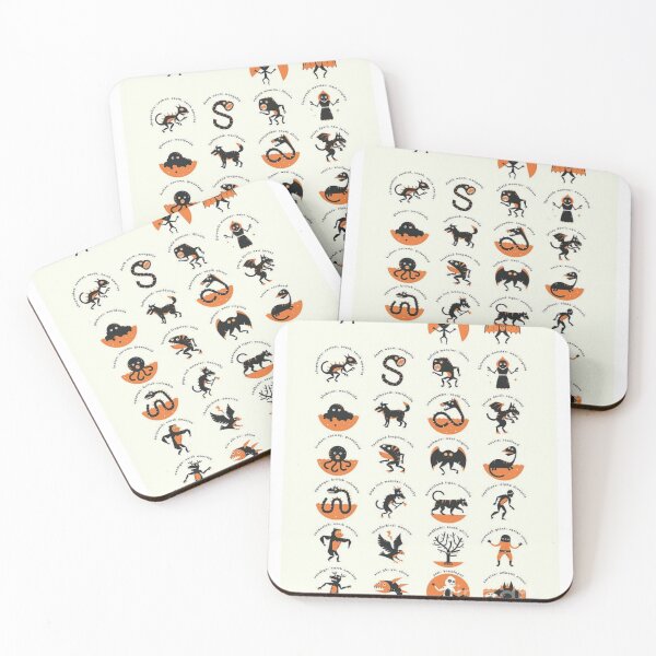 Item preview, Terrifying myths designed and sold by PatronesKawai.