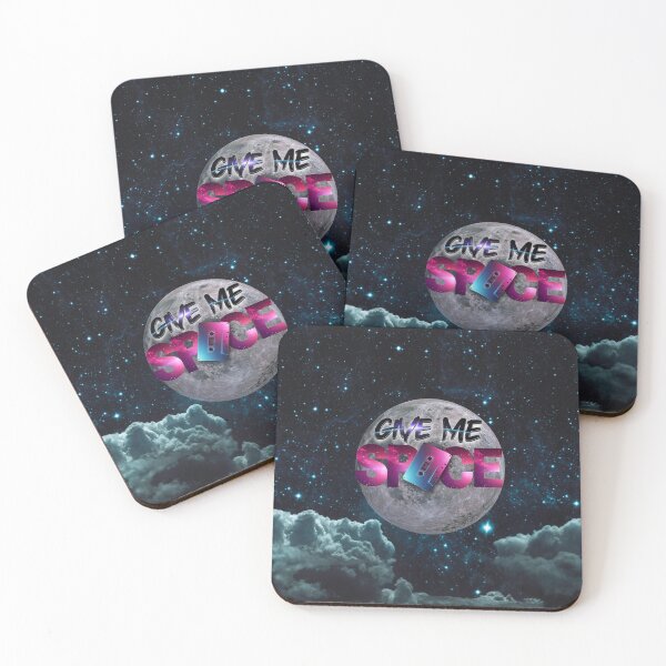 Item preview, Give Me Space | 3D Cosmic Full Moon Design High-Res 300DPI designed and sold by WHITE FLAME PRINTS.