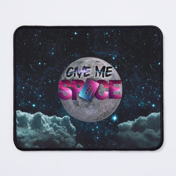 Item preview, Give Me Space | 3D Cosmic Full Moon Design High-Res 300DPI designed and sold by WHITE FLAME PRINTS.