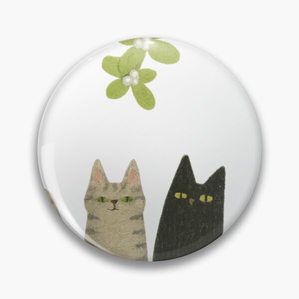 Item preview, Cats Under The Mistletoe Tabby  designed and sold by TheWishingShed.