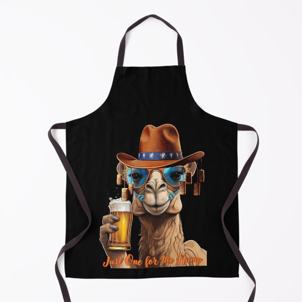 Item preview, Just Another One for the Hump: A simple design of a camel enjoying a cool beer. designed and sold by Grang Art Artistic Designs.
