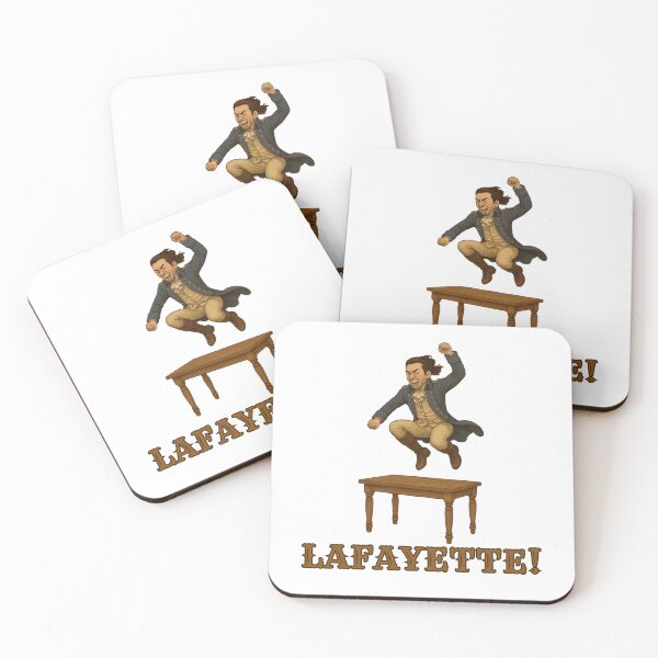 Item preview, Lafayette - Hamilton musical table jump design designed and sold by Rick and Jess.